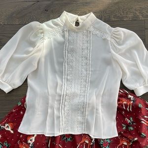 Vintage Sheer Blouse